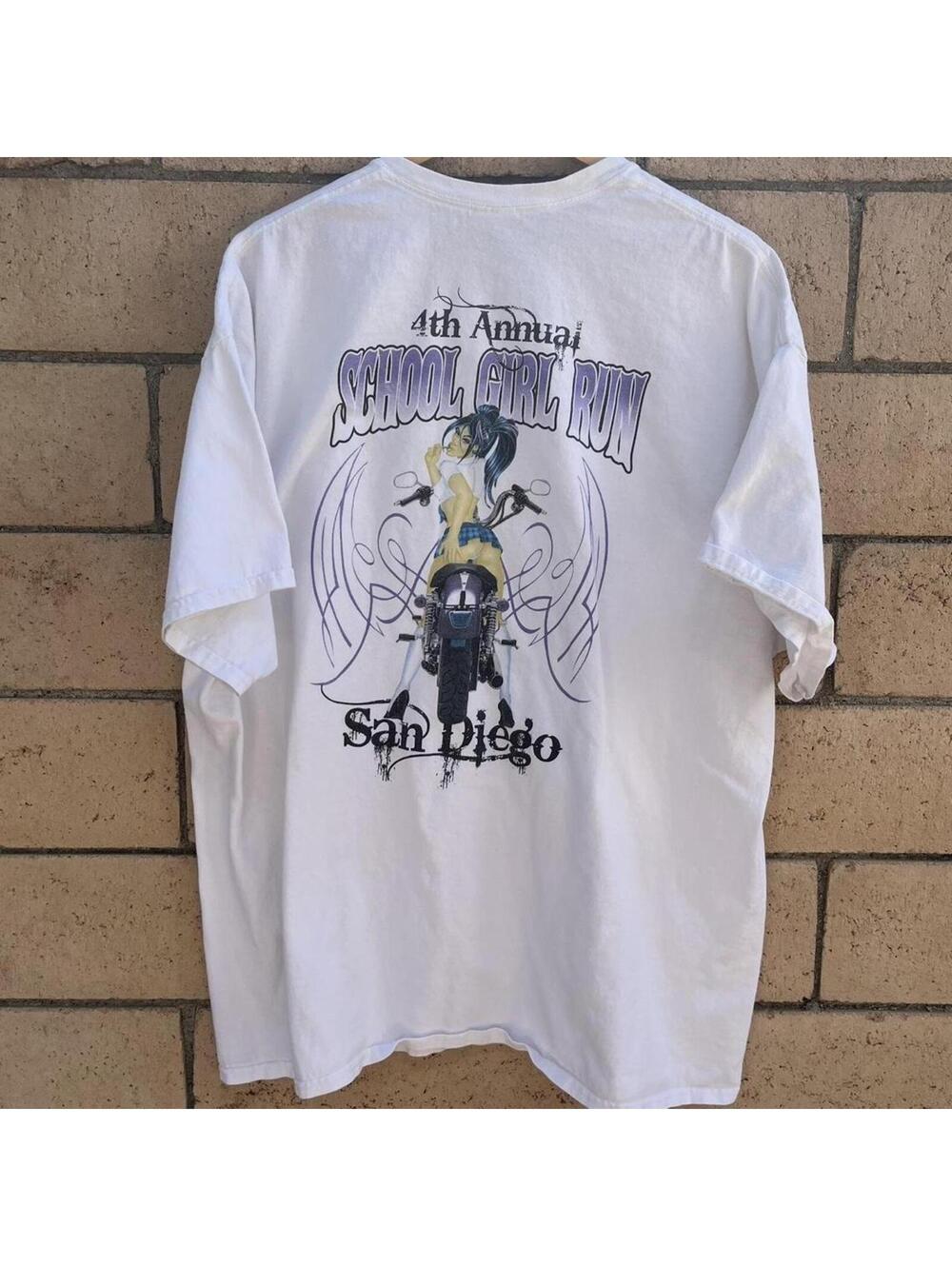 Vintage anime gooner tee | size XXL